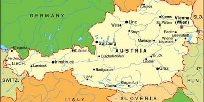 Avstriya Инсбрук xəritə