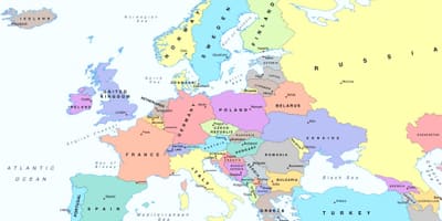 Xəritədə Avropa Avstriya