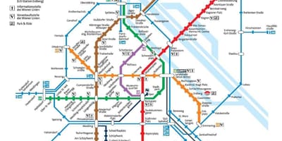 Avstriya xəritədə metro