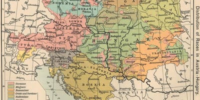 Avstriya Macarıstan kart 1900
